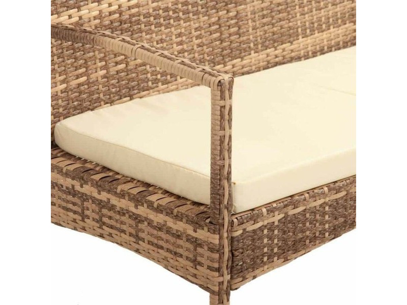 Пейка Alexandra House Living Кафяв 55 x 85 x 110 cm