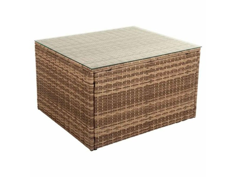 Градински мебели Alexandra House Living Кафяв Естествен 65 x 45 x 75 cm 4 Части