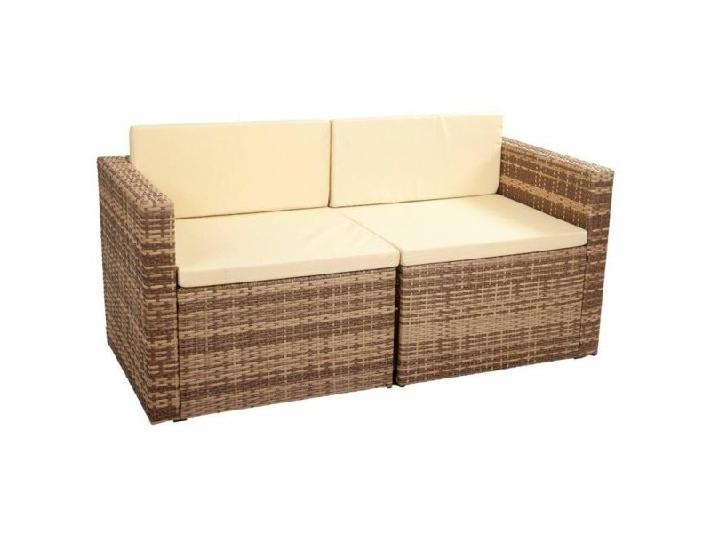 Градински мебели Alexandra House Living Кафяв Естествен 65 x 45 x 75 cm 4 Части