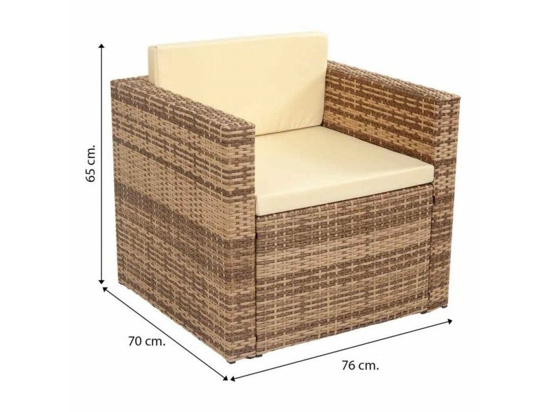 Градински мебели Alexandra House Living Кафяв Естествен 65 x 45 x 75 cm 4 Части Градински мебели Alexandra House Living Кафяв Естествен 65 x 45 x 75 cm 4 Части