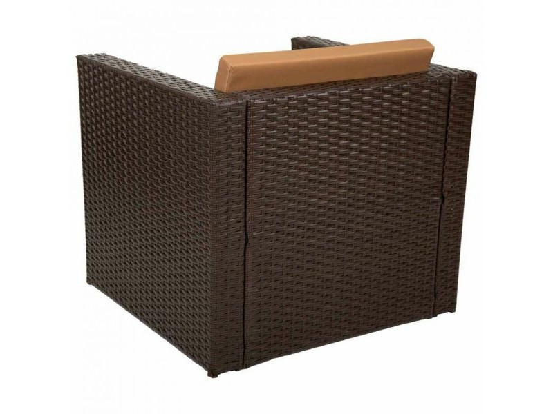 Градински мебели Alexandra House Living Кафяв 65 x 45 x 75 cm 4 Части