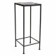 Поставка за Саксия Alexandra House Living Черен Желязо 30 x 68 x 30 cm