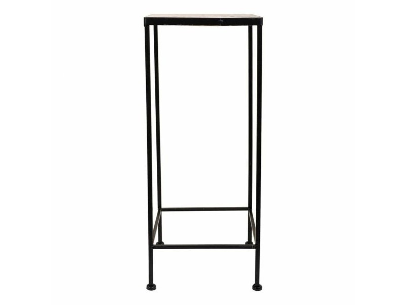 Поставка за Саксия Alexandra House Living Черен Желязо 30 x 68 x 30 cm