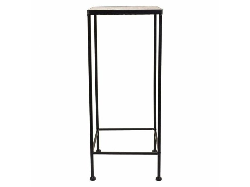 Поставка за Саксия Alexandra House Living Черен Желязо 30 x 68 x 30 cm