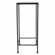 Поставка за Саксия Alexandra House Living Черен Желязо 30 x 68 x 30 cm