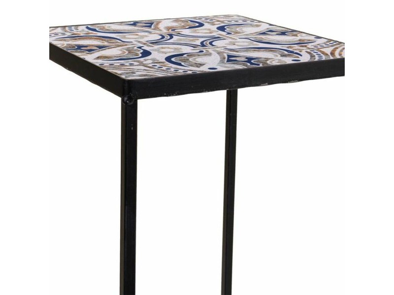 Поставка за Саксия Alexandra House Living Черен Желязо 30 x 68 x 30 cm