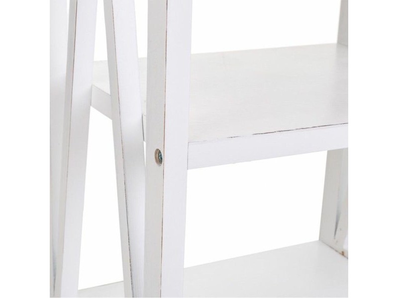 Лавица Alexandra House Living Бял Дърво от пауловния Дървен MDF 30 x 60 x 40 cm