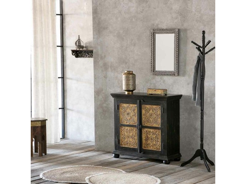 Рафтове Alexandra House Living Сив Дърво манго 15 x 13 x 60 cm