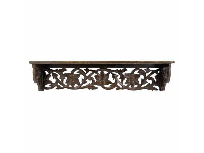 Рафтове Alexandra House Living Сив Дърво манго 15 x 13 x 60 cm