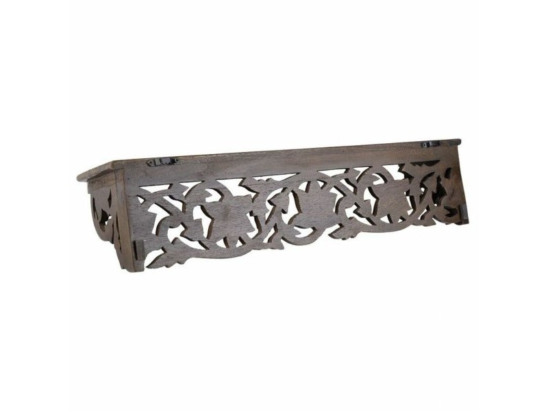 Рафтове Alexandra House Living Сив Дърво манго 15 x 13 x 60 cm