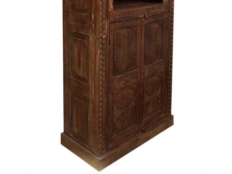 Лавица Alexandra House Living Кафяв Дървен 53 x 217 x 99 cm