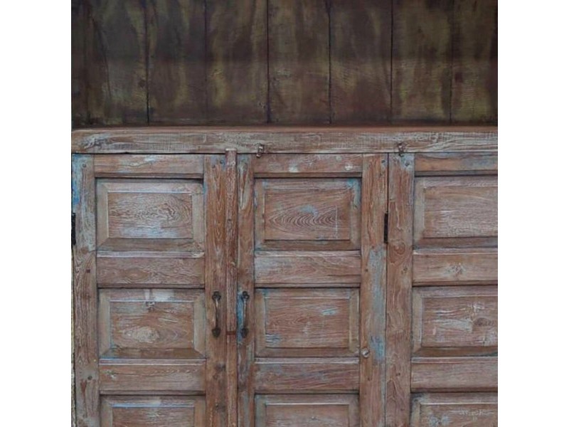 Лавица Alexandra House Living Кафяв Рециклирано дърво 40 x 186 x 137 cm