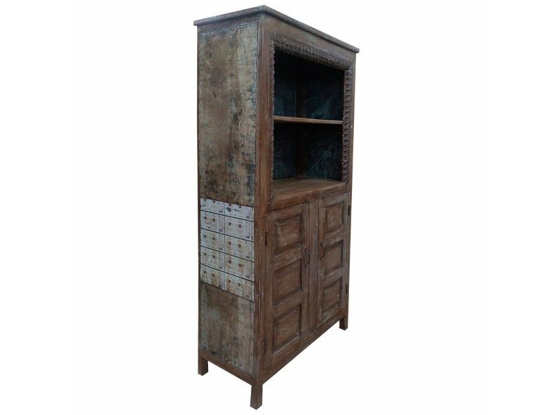 Лавица Alexandra House Living Кафяв Рециклирано дърво 42 x 213 x 107 cm