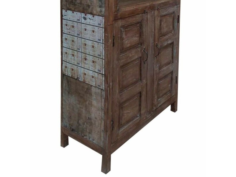 Лавица Alexandra House Living Кафяв Рециклирано дърво 42 x 213 x 107 cm