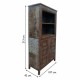Лавица Alexandra House Living Кафяв Рециклирано дърво 42 x 213 x 107 cm Лавица Alexandra House Living Кафяв Рециклирано дърво 42 x 213 x 107 cm