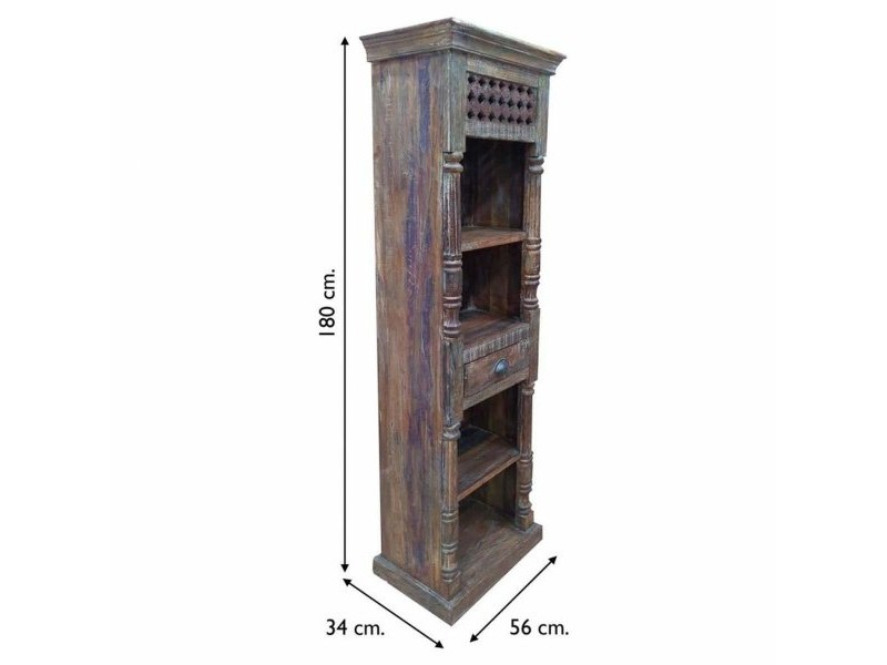 Лавица Alexandra House Living Кафяв Рециклирано дърво 34 x 180 x 56 cm Лавица Alexandra House Living Кафяв Рециклирано дърво 34 x 180 x 56 cm