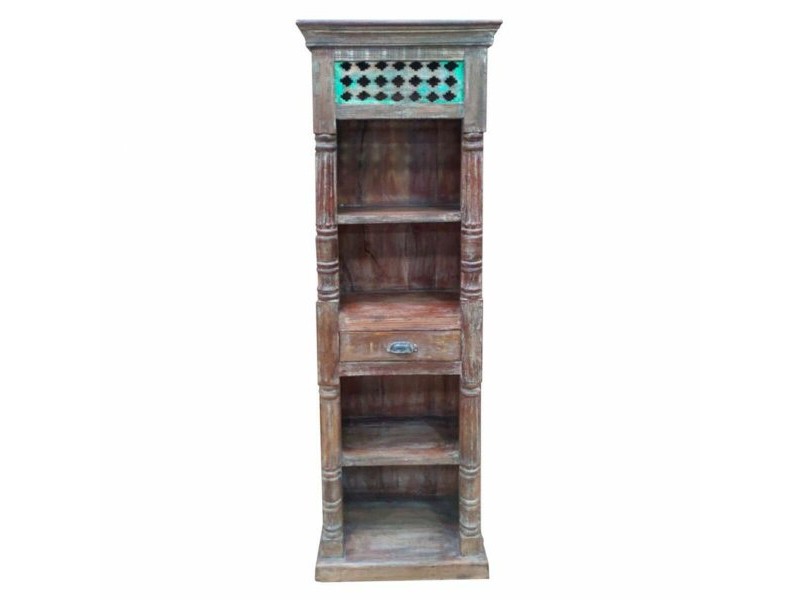 Лавица Alexandra House Living Кафяв Рециклирано дърво 34 x 180 x 56 cm