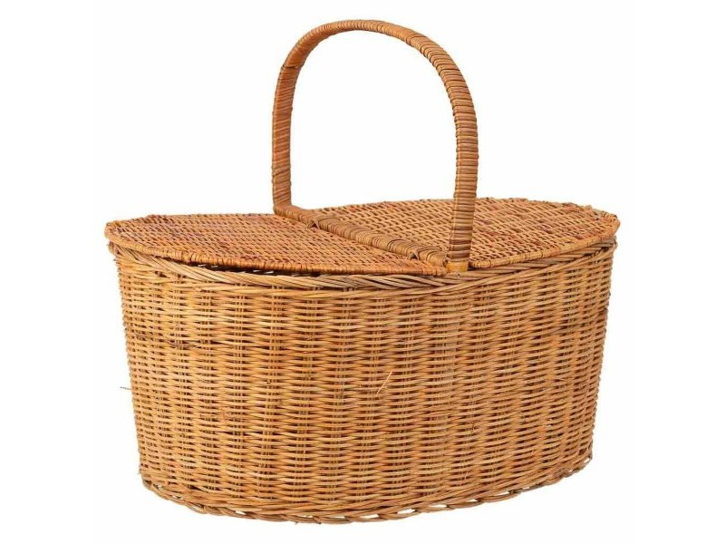 Кошница за Пикник Alexandra House Living плетена ракита 35 x 38 x 45 cm Естествен