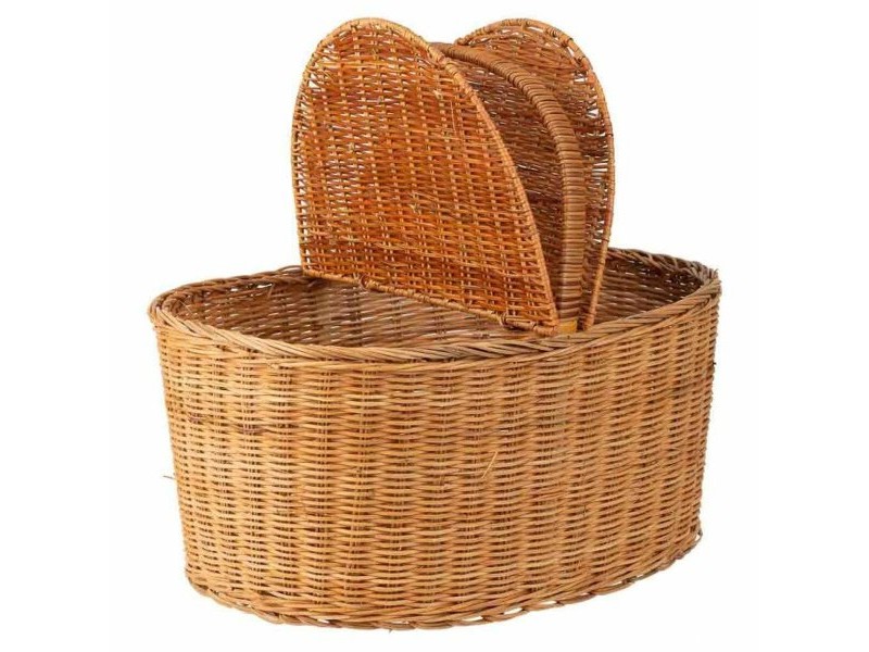 Кошница за Пикник Alexandra House Living плетена ракита 35 x 38 x 45 cm Естествен