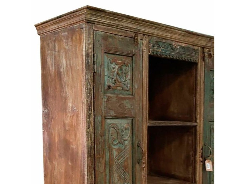 Лавица Alexandra House Living Кафяв Дърво манго 38 x 207 x 178 cm