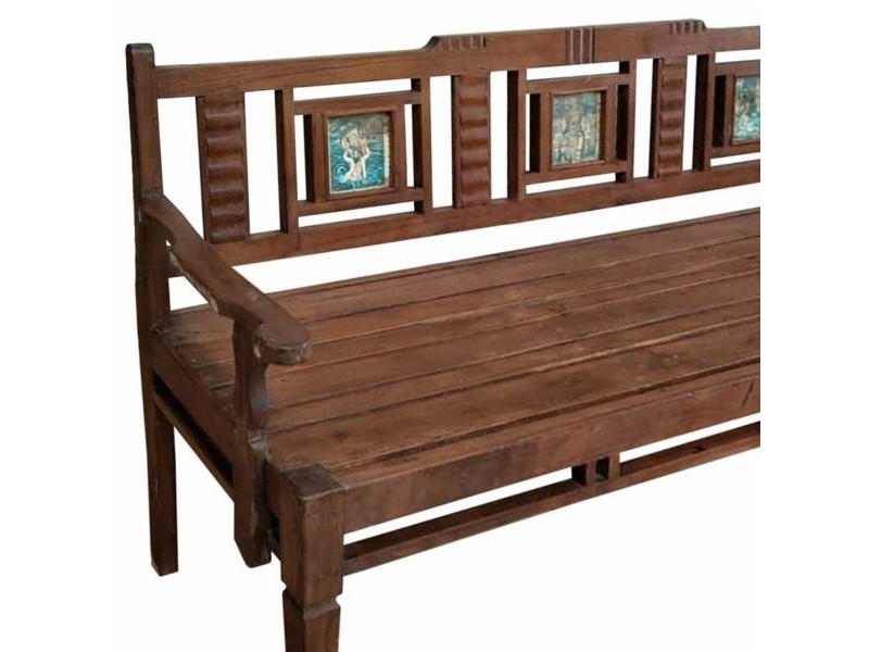 Пейка Alexandra House Living Кафяв Рециклирано дърво 58 x 95 x 183 cm Пейка Alexandra House Living Кафяв Рециклирано дърво 58 x 95 x 183 cm