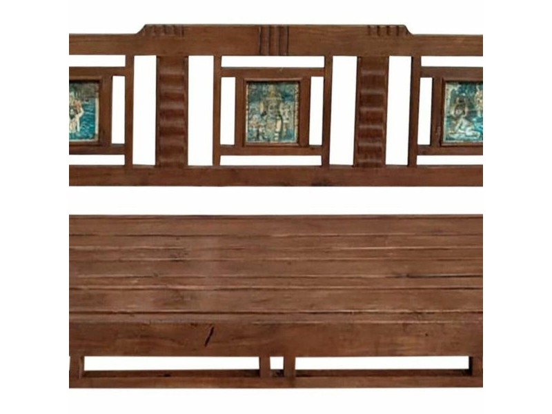 Пейка Alexandra House Living Кафяв Рециклирано дърво 58 x 95 x 183 cm Пейка Alexandra House Living Кафяв Рециклирано дърво 58 x 95 x 183 cm