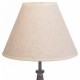 Настолна лампа Alexandra House Living Бял Сив Метал Плат 220-240 V 23 x 49 x 23 cm