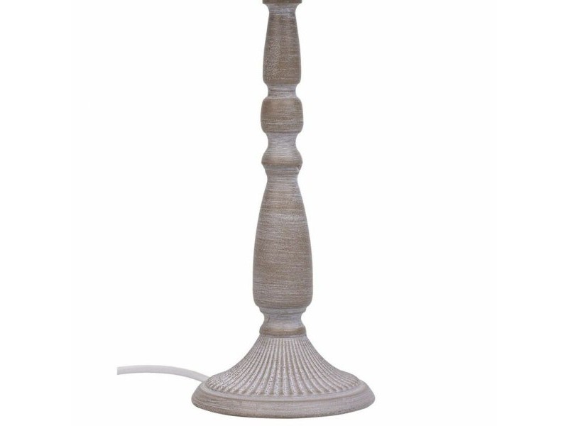 Настолна лампа Alexandra House Living Бял Сив Метал Плат 220-240 V 23 x 49 x 23 cm