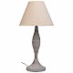 Настолна лампа Alexandra House Living Бял Сив Метал Плат 220-240 V 23 x 46 x 23 cm