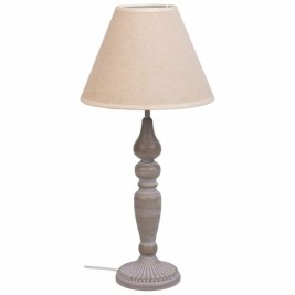 Настолна лампа Alexandra House Living Бял Сив Метал Плат 220-240 V 23 x 46 x 23 cm