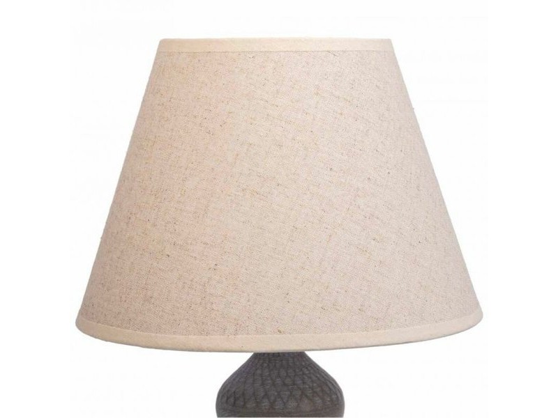 Настолна лампа Alexandra House Living Бял Сив Метал Плат 220-240 V 25 x 50 x 25 cm