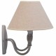 Стенна лампа Alexandra House Living Бял Сив 220-240 V 23 x 28 x 34 cm Стенна лампа Alexandra House Living Бял Сив 220-240 V 23 x 28 x 34 cm