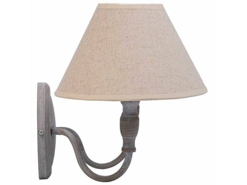 Стенна лампа Alexandra House Living Бял Сив 220-240 V 23 x 28 x 34 cm
