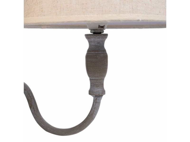 Стенна лампа Alexandra House Living Бял Сив 220-240 V 23 x 28 x 34 cm Стенна лампа Alexandra House Living Бял Сив 220-240 V 23 x 28 x 34 cm
