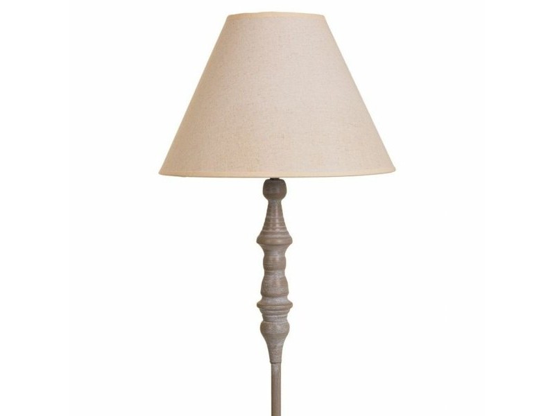Лампион Alexandra House Living Бял Сив 220-240 V 38 x 154 x 38 cm