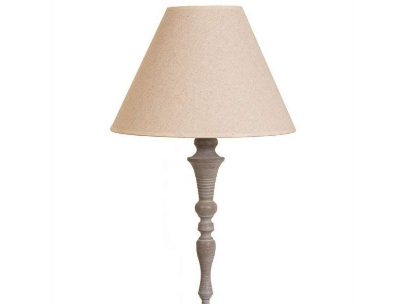 Лампион Alexandra House Living Бял Сив 220-240 V 38 x 154 x 38 cm
