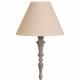 Лампион Alexandra House Living Бял Сив 220-240 V 38 x 154 x 38 cm