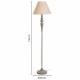 Лампион Alexandra House Living Бял Сив 220-240 V 38 x 150 x 38 cm