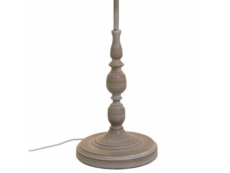 Лампион Alexandra House Living Бял Сив 220-240 V 38 x 155 x 38 cm