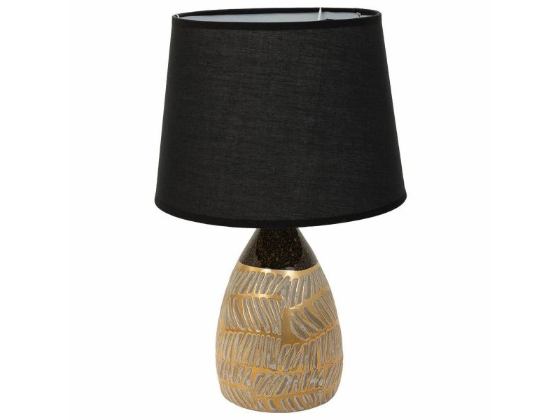 Настолна лампа Alexandra House Living Злато Керамика 13 x 26 x 13 cm Настолна лампа Alexandra House Living Злато Керамика 13 x 26 x 13 cm