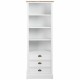 Лавица Alexandra House Living Бял Кафяв Цинкова Сплав Дървен MDF 40 x 180 x 63 cm