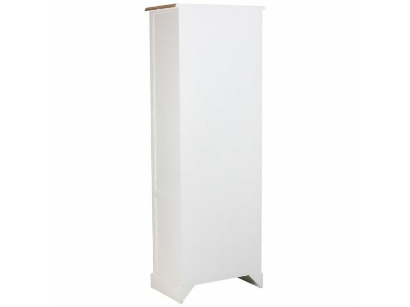 Лавица Alexandra House Living Бял Кафяв Цинкова Сплав Дървен MDF 40 x 180 x 63 cm