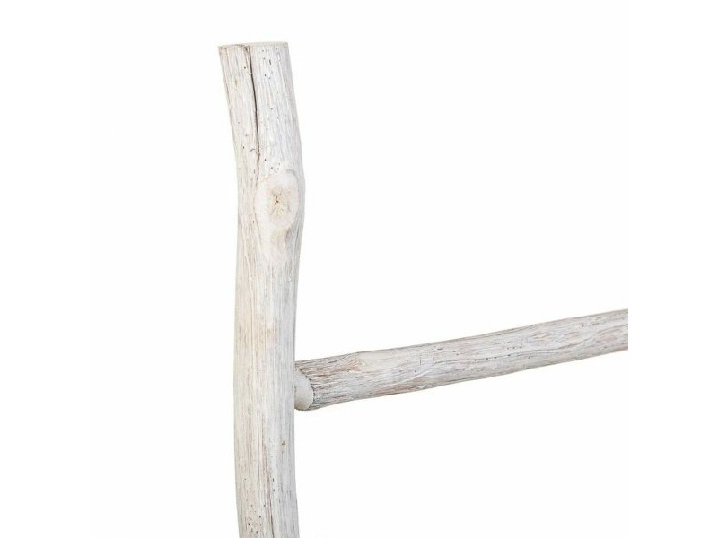 Лавица Alexandra House Living Бял Дърво от пауловния 3 x 120 x 44 cm Стълба