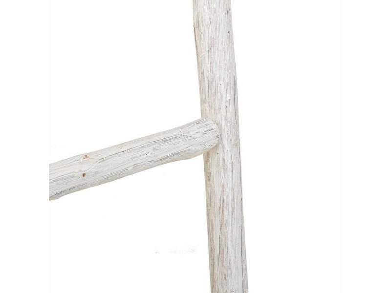 Лавица Alexandra House Living Бял Дърво от пауловния 3 x 120 x 44 cm Стълба