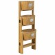 Поставка за Саксия Alexandra House Living Кафяв Дърво от пауловния 18 x 79 x 89 cm