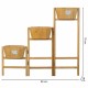 Поставка за Саксия Alexandra House Living Кафяв Дърво от пауловния 18 x 79 x 89 cm