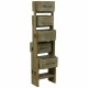Поставка за Саксия Alexandra House Living Кафяв Дърво от пауловния 15 x 90 x 124 cm
