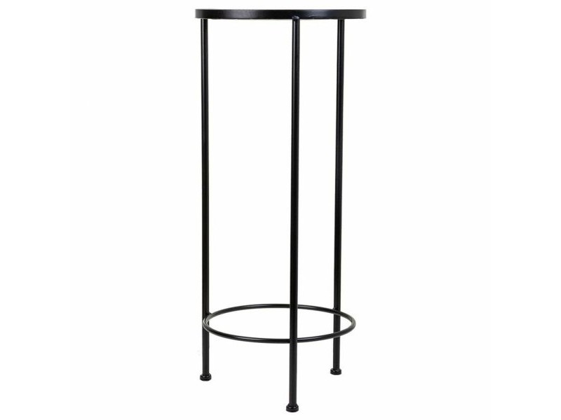 Поставка за Саксия Alexandra House Living Черен Желязо Плочка 30 x 68 x 30 cm 3 Части