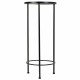 Поставка за Саксия Alexandra House Living Черен Желязо Плочка 30 x 68 x 30 cm 3 Части