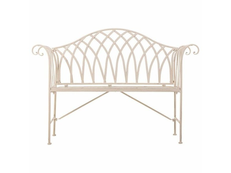 Пейка Alexandra House Living Бял Желязо 50 x 88 x 110 cm